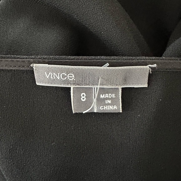 Vince zipper neckline Black Jumpsuit - Picture 3 of 8